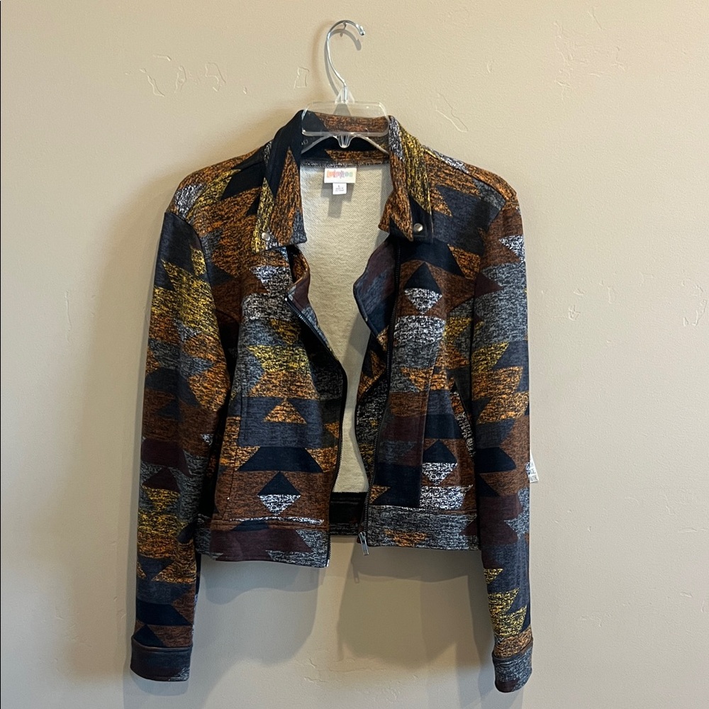 LuLaRoe Multicolor Patterned Jacket NWT - image 1